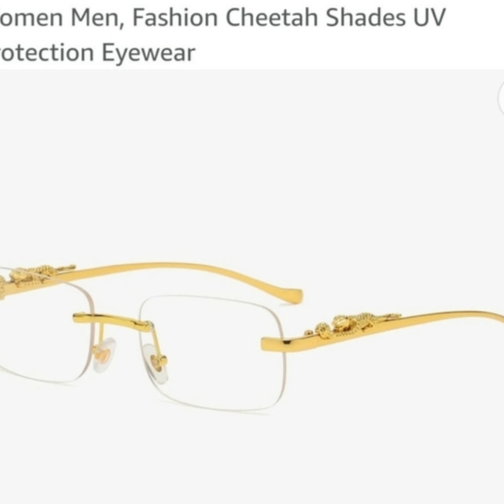 Rimless Glasses. Unisex. And you can put your prescription in these